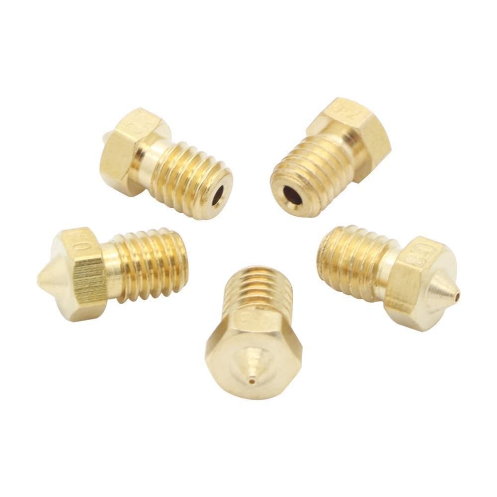 Bico Hotend V6 Filamento 1.75 Saida:0,4mm A40