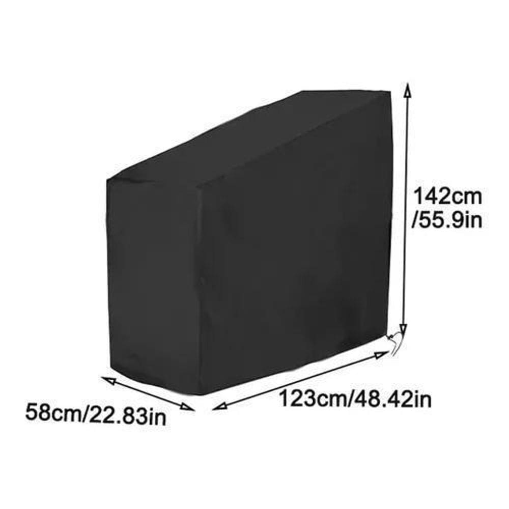 Capa Para Bicicleta Ergométrica 123X58X142Cm