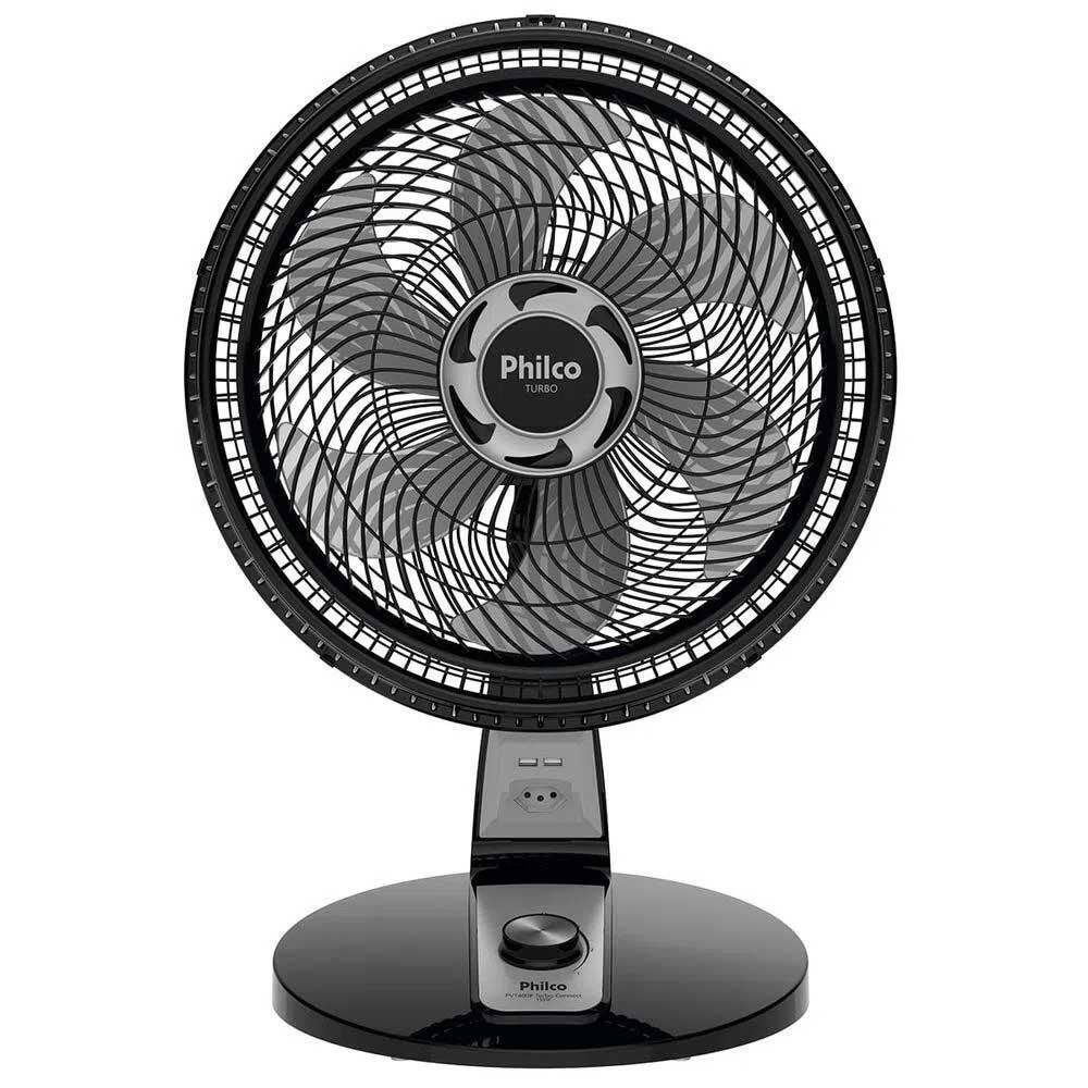 Ventilador De Mesa/Parede Philco Turbo Connect Pvt400P 127V