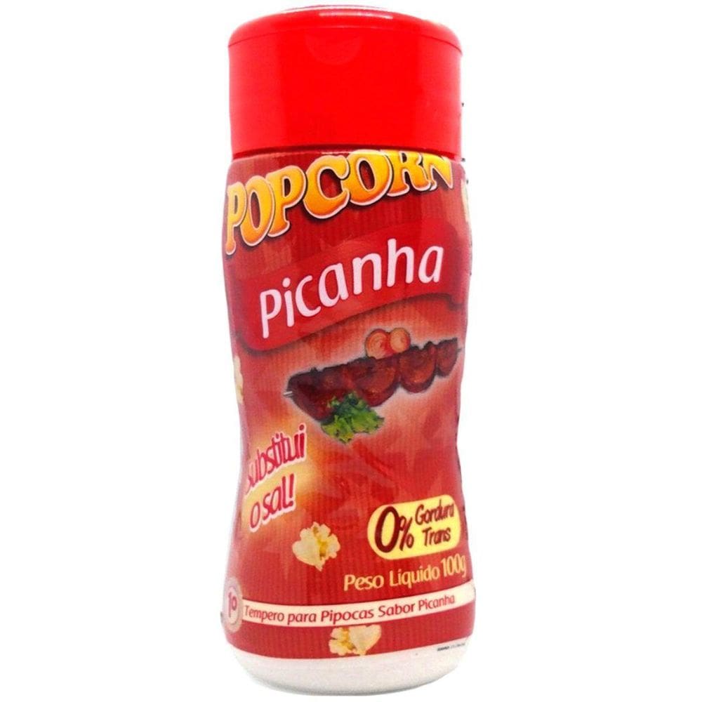 Combo 3 Temperos Pipoca Popcorn Sabores Picanha, Pizza E