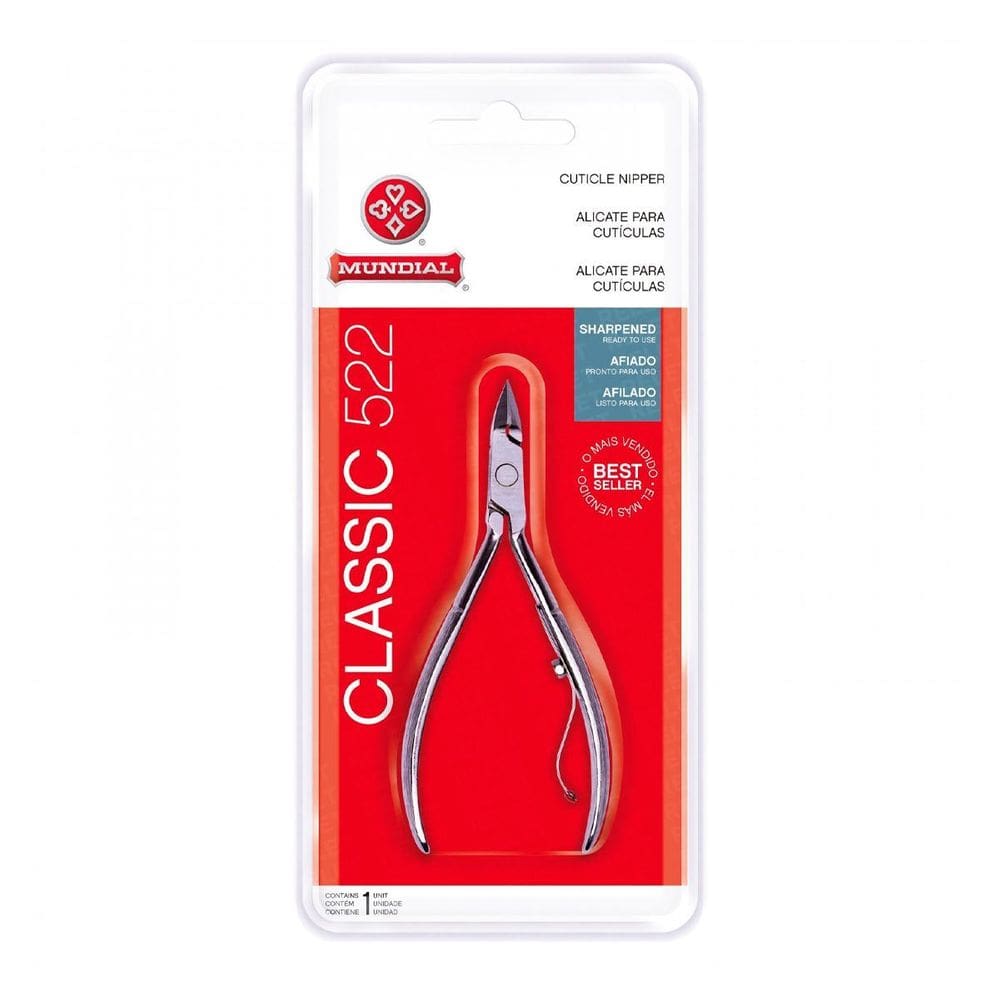 Alicate De Cuticula Profissional 522 Classic Afiado Mundial