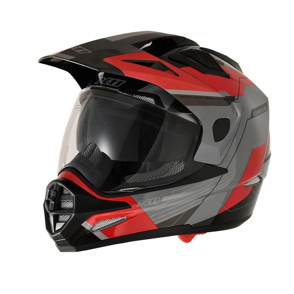 Capacete Motocross X11 Crossover Adventure On E Off Road