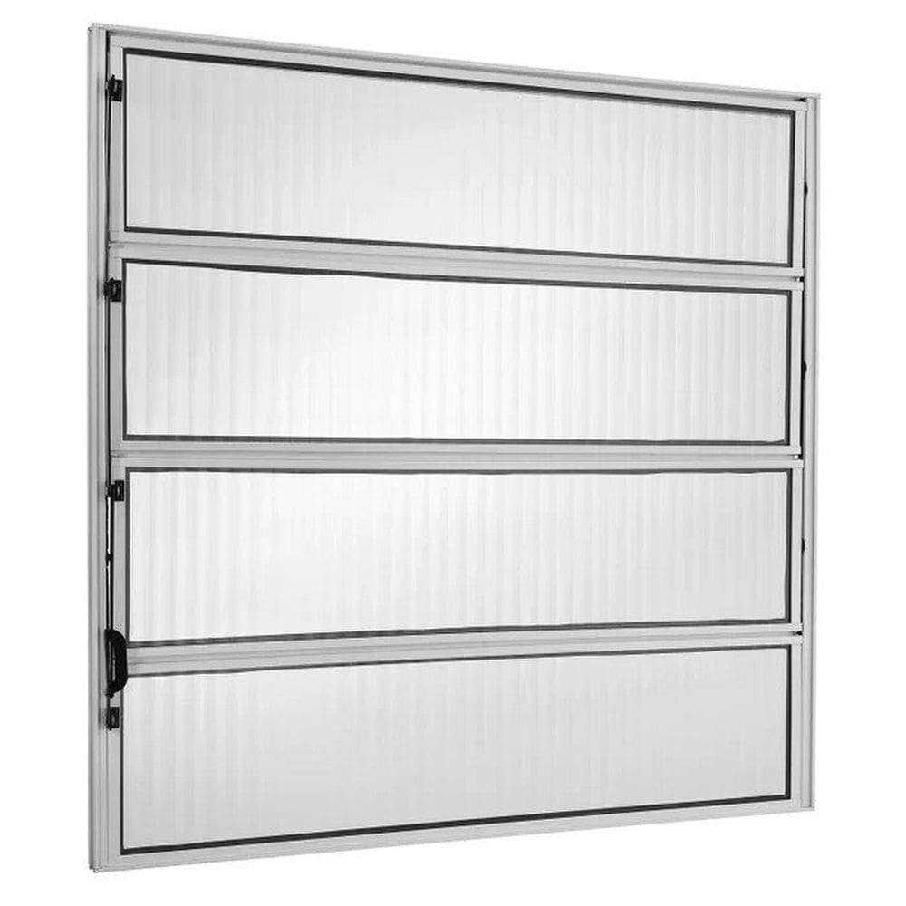 Janela de Aluminio Basculante 80x100cm Ecosul Esquadrisul Branco