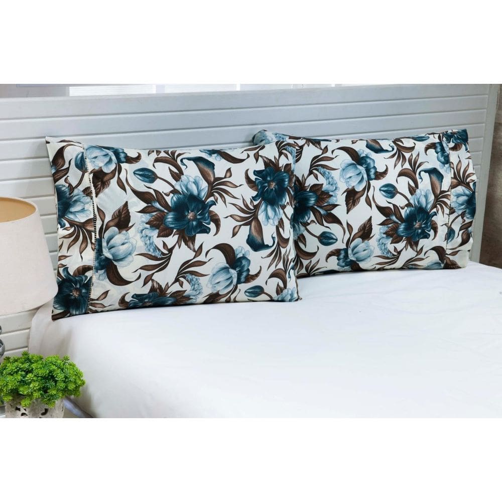 Jogo Lençol 3 Peças Cama Viúva 1,88M X 1,28M X 30Alt Percal