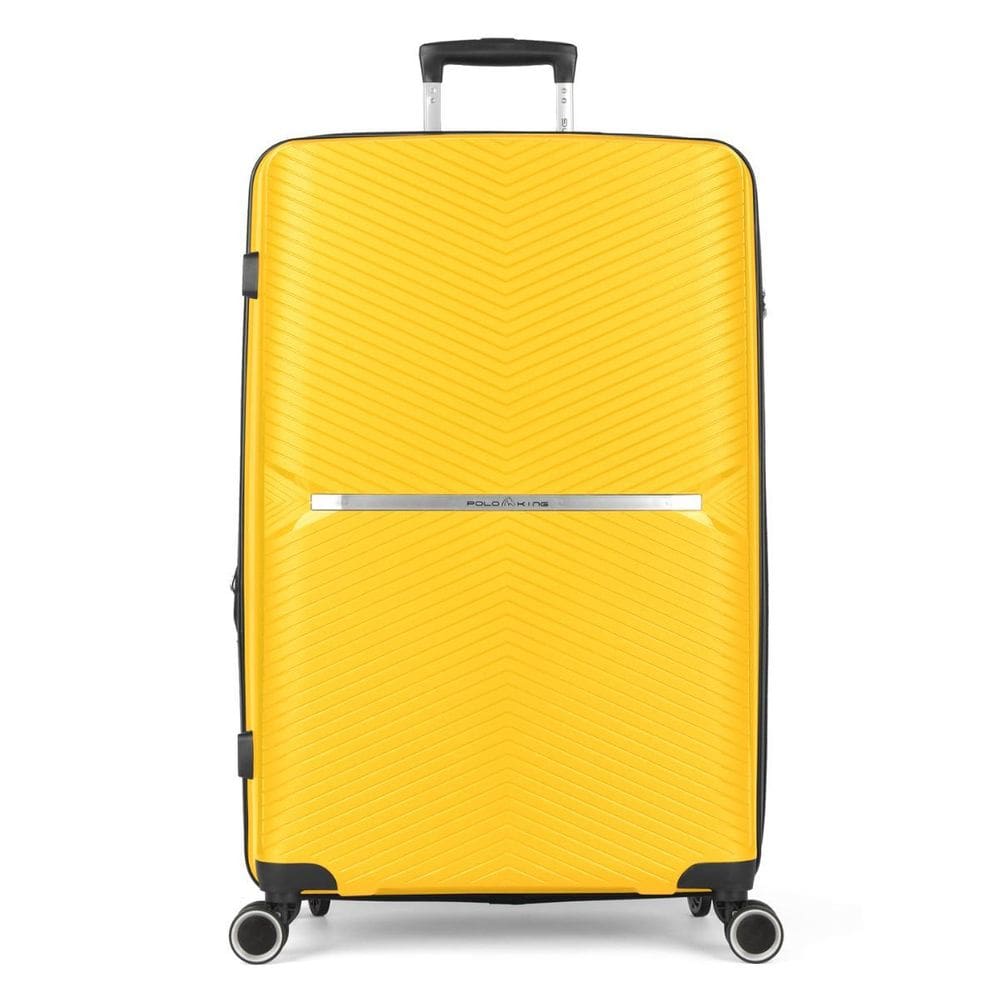 Mala De Viagem Grande 32Kg Cadeado Tsa Polipropileno Amarelo