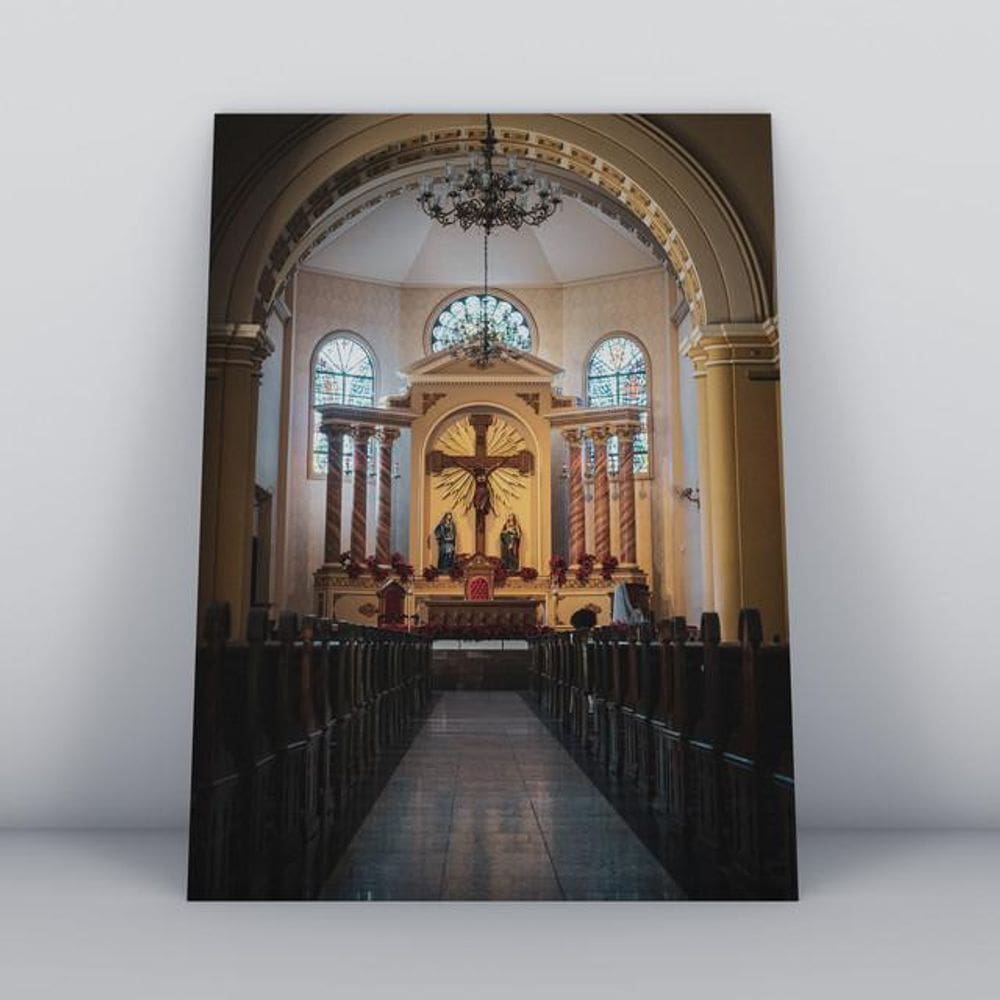 Quadros TAC religião Cristã 054 - 20x30cm - Colorido