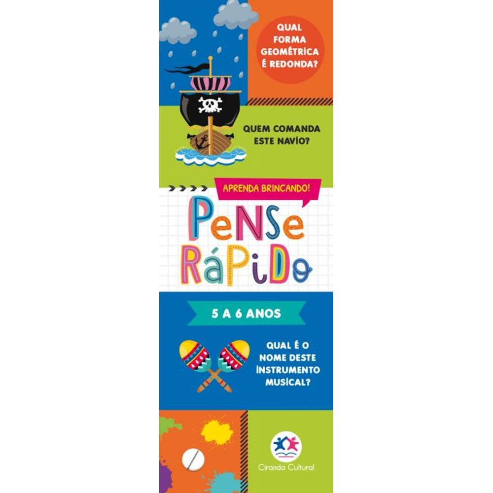 Pense rápido - 5 a 6 anos