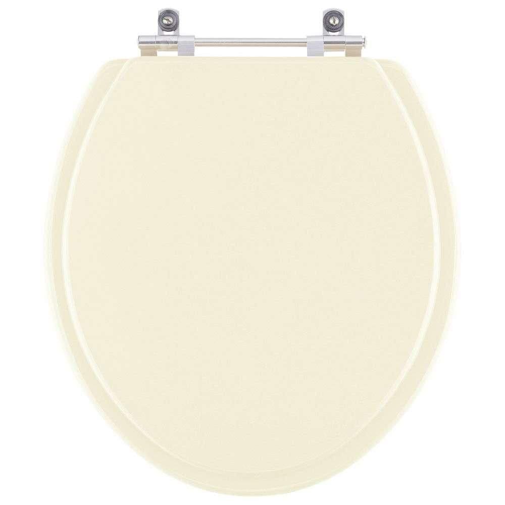 Assento Sanitário Laqueado Evolution Marfim para louça Santamarina