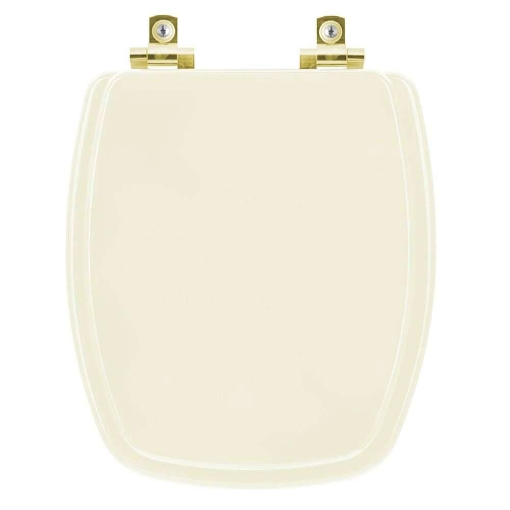 Assento Sanitário com Fechamento Lento Stylus Pergamon para vaso Celite com Ferragem Dourada