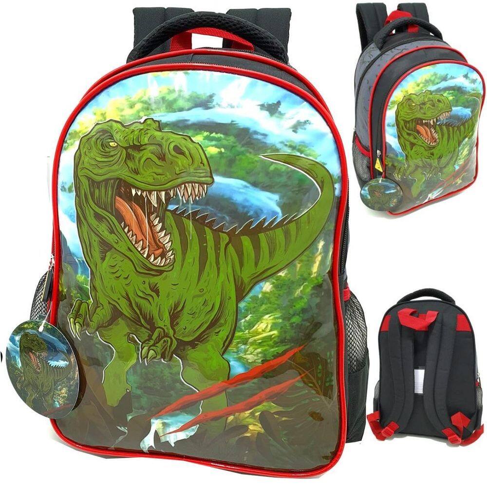 Mochila Escolar Infantil Dinossauro Dl1391