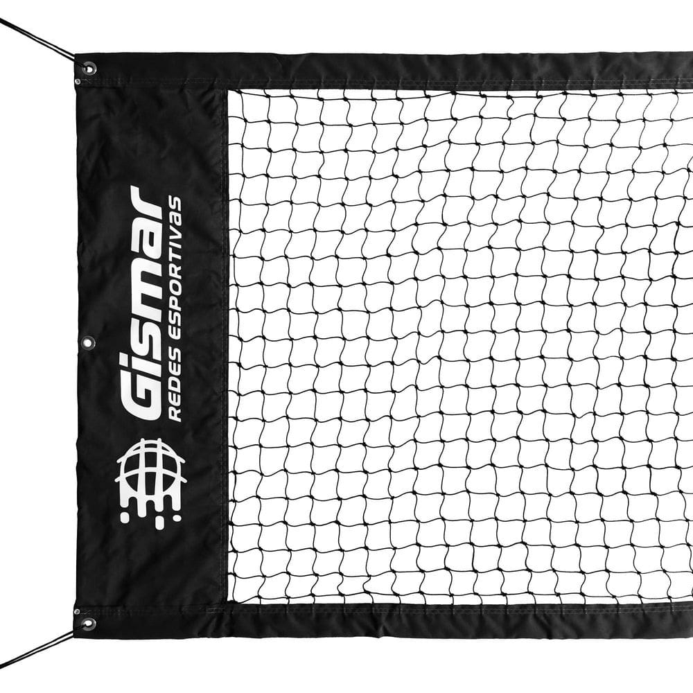 Rede Beach Tennis Oficial Pro Preta 8,20m x 1,00m - Gismar