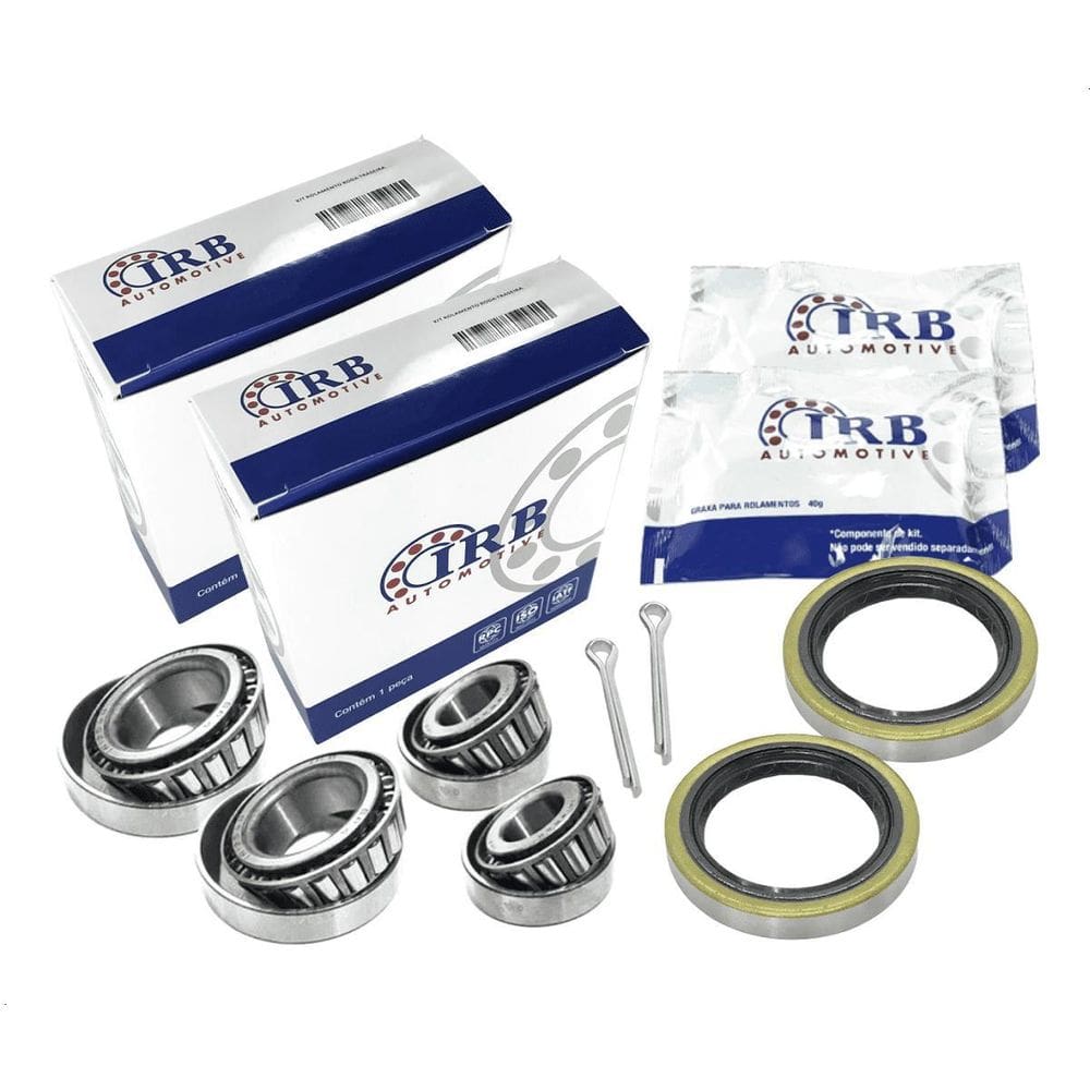2 Kit Rolamento Roda Traseira Escort Verona 83/92 Apollo