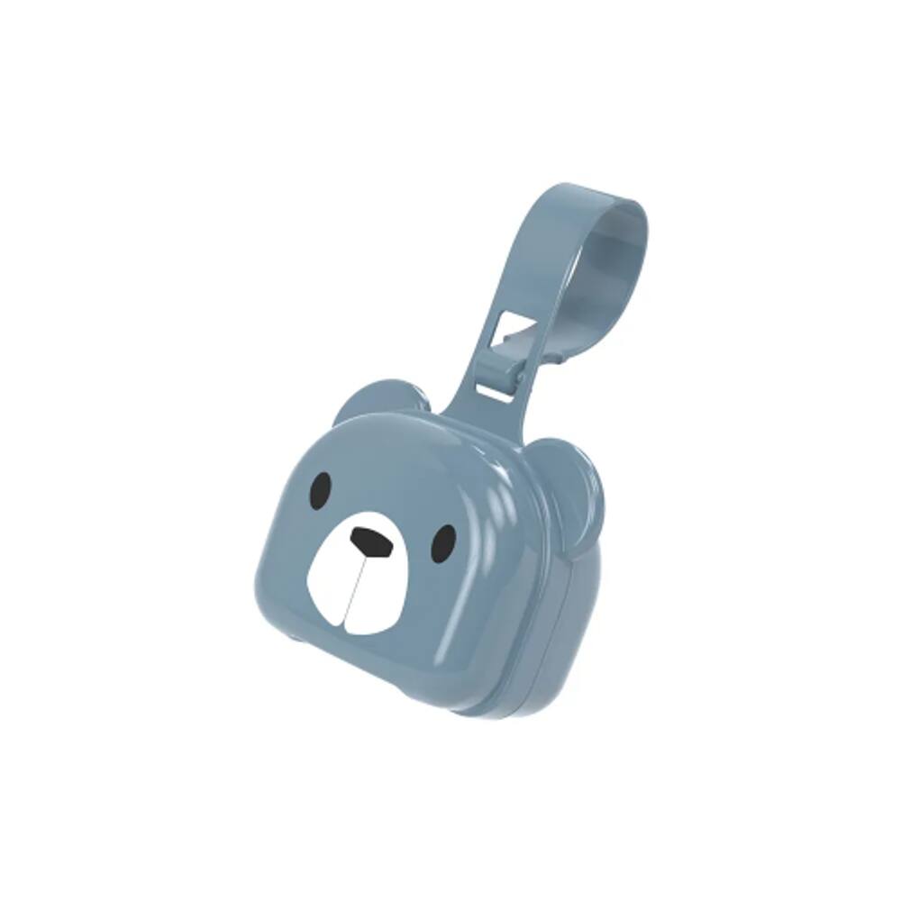 Porta-chupeta Urso Azul