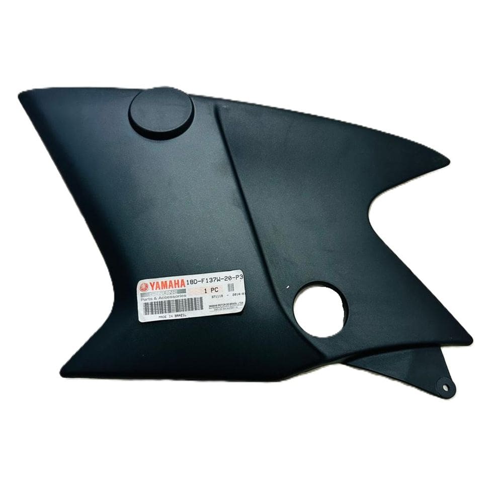 Aba tanque esquerdo Factor 125 2014/2017 Preto fosco 18DF137W20P3