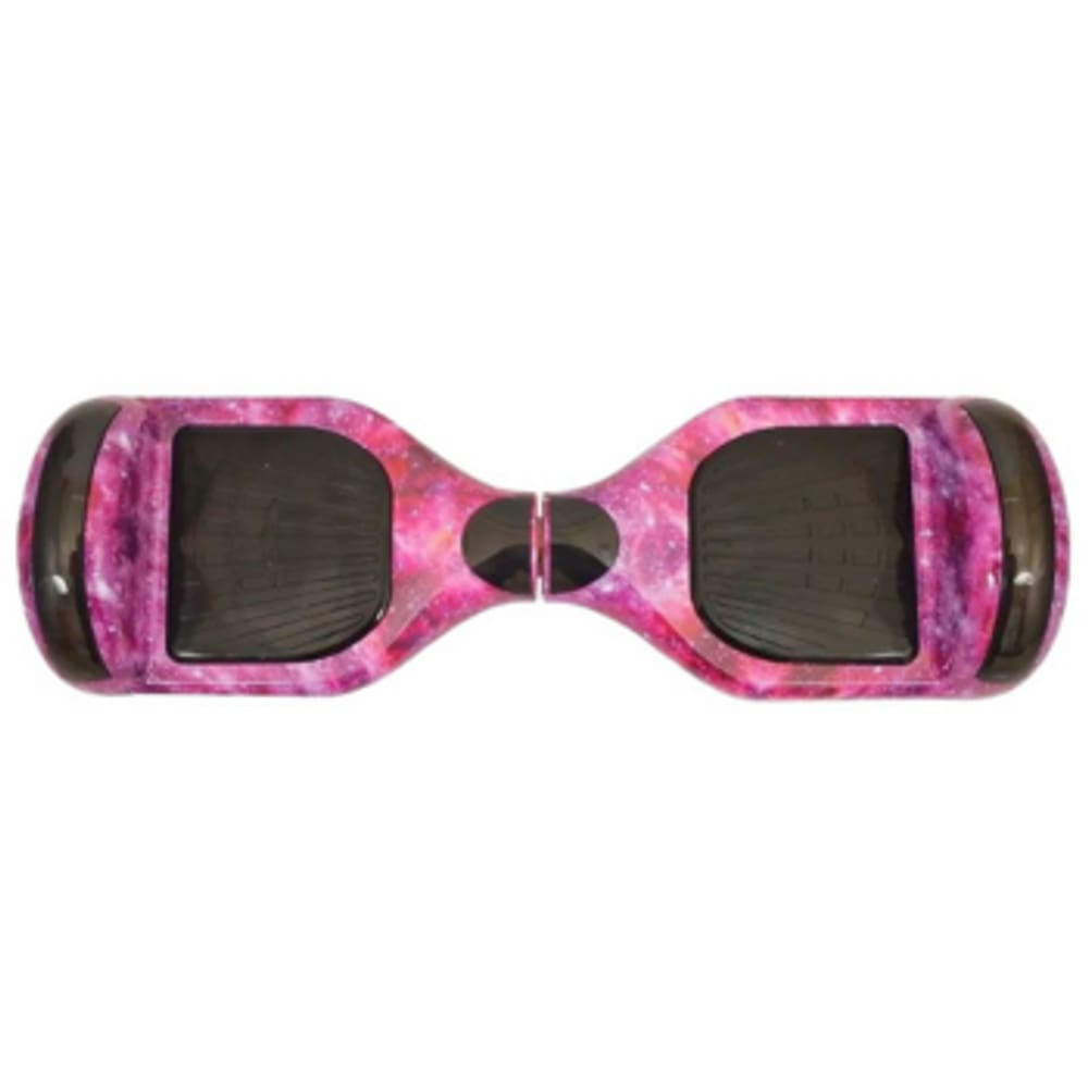 Hoverboard Skate Elétrico 6.5 Polegadas Roxo Galaxia Led Bluetooth Brinovar