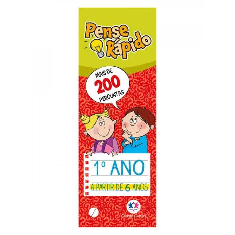 Pense Rápido - 1º Ano