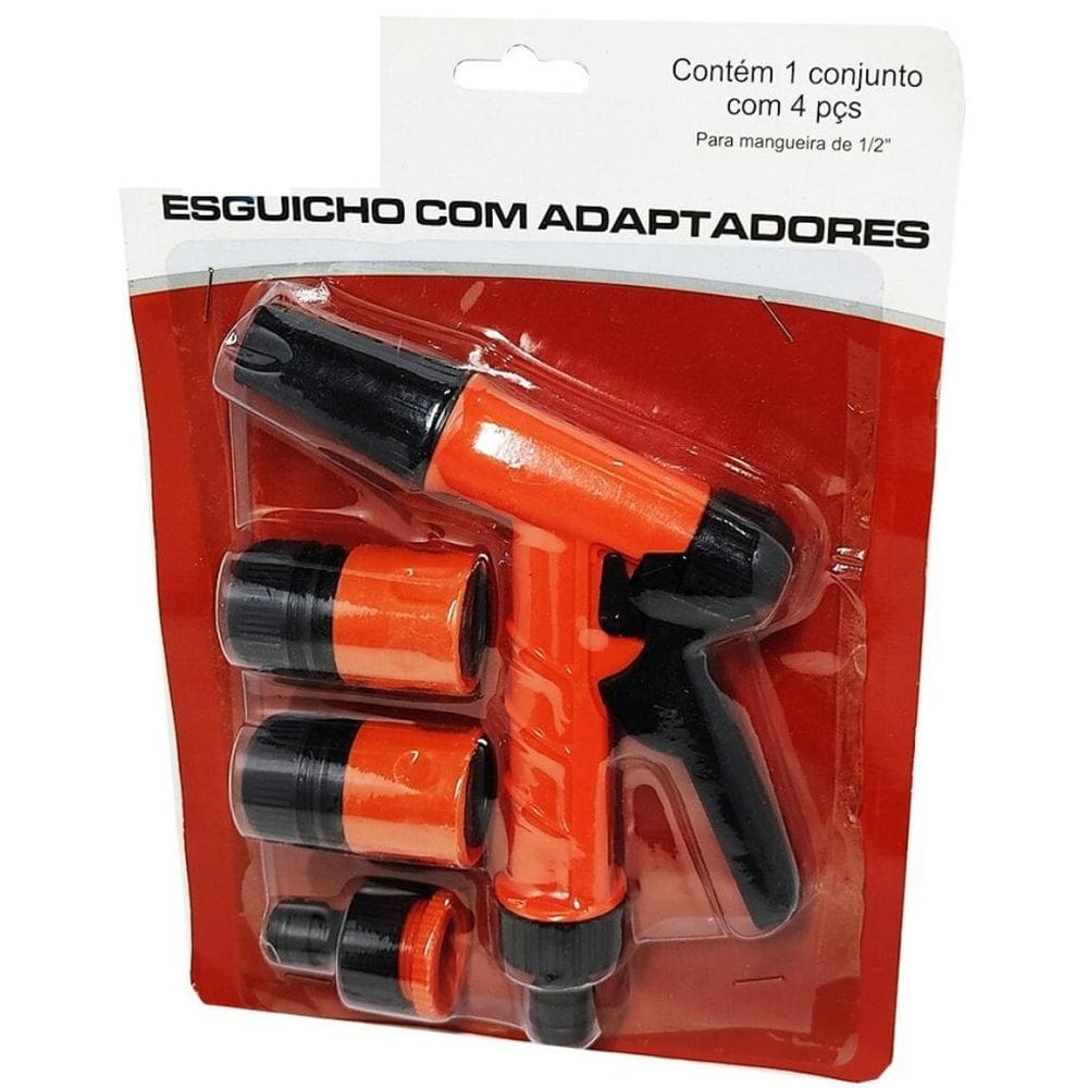 Esguicho com Adaptadores para mangueira 1/2" (BAR-54137-5)