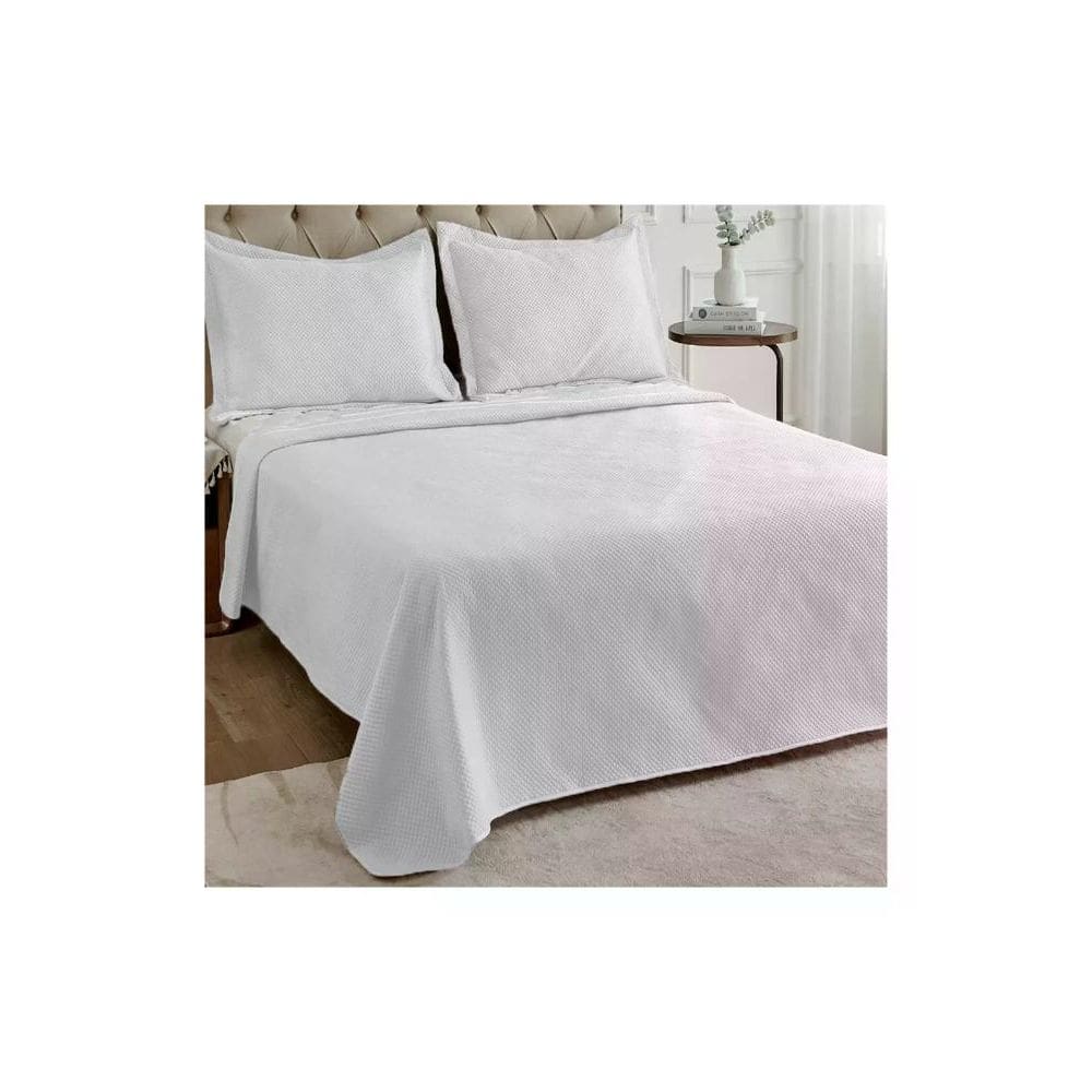 Kit Cobre Leito Colcha Casal Camesa Neo Diamonds