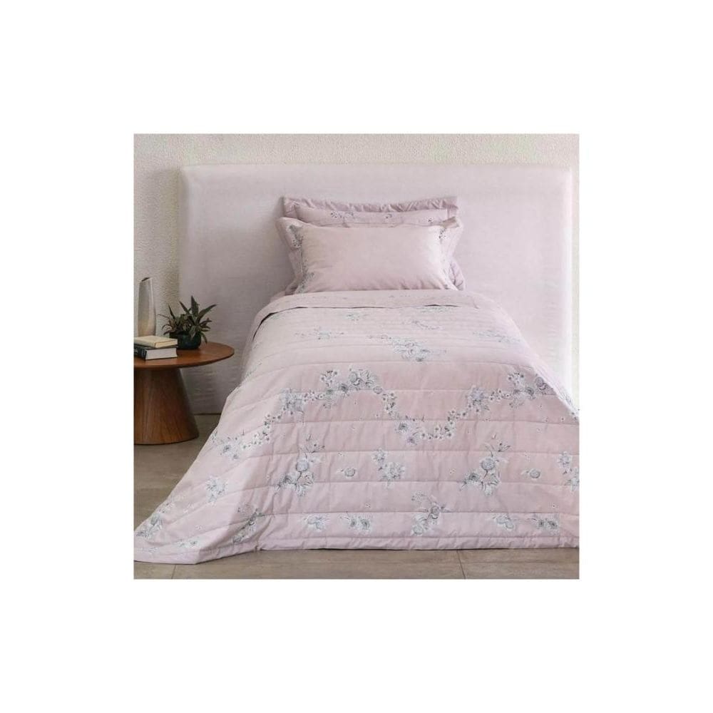 Jogo de Cama Solteiro Buddemeyer Percalle Cottage 180 Fios