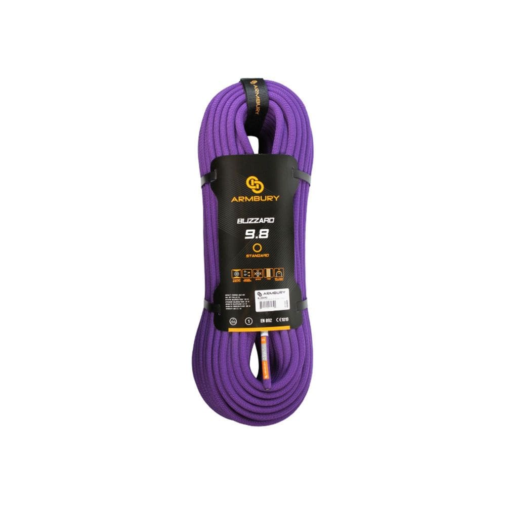 Corda Para Escalada 9.8Mm X 70M Blizzard Roxo - Armbury