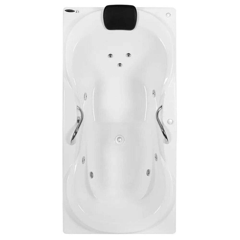 Banheira de Hidromassagem Due Gran Luxo P5 - 220v - com Aquecedor e Cromoterapia Branco