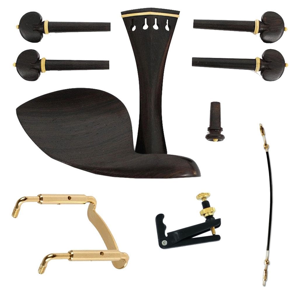 Kit De Montagem Para Violino 4/4 Ébano Hill Completo
