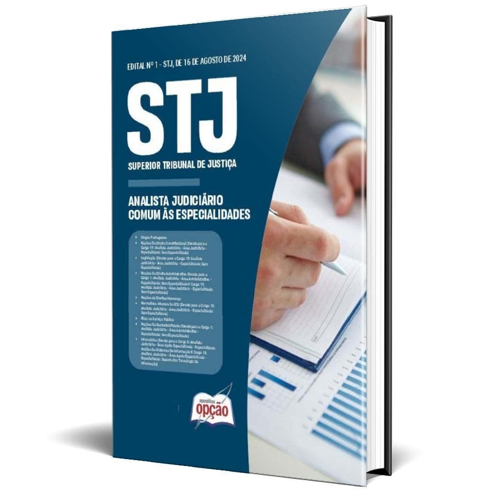 Apostila Stj 2024 Analista Judiciário Comum Às