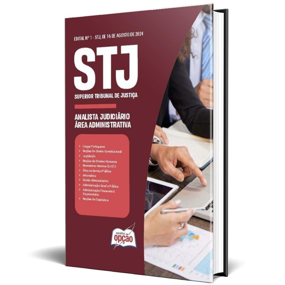 Apostila Stj 2024 Analista Judiciário Área: Administrativa
