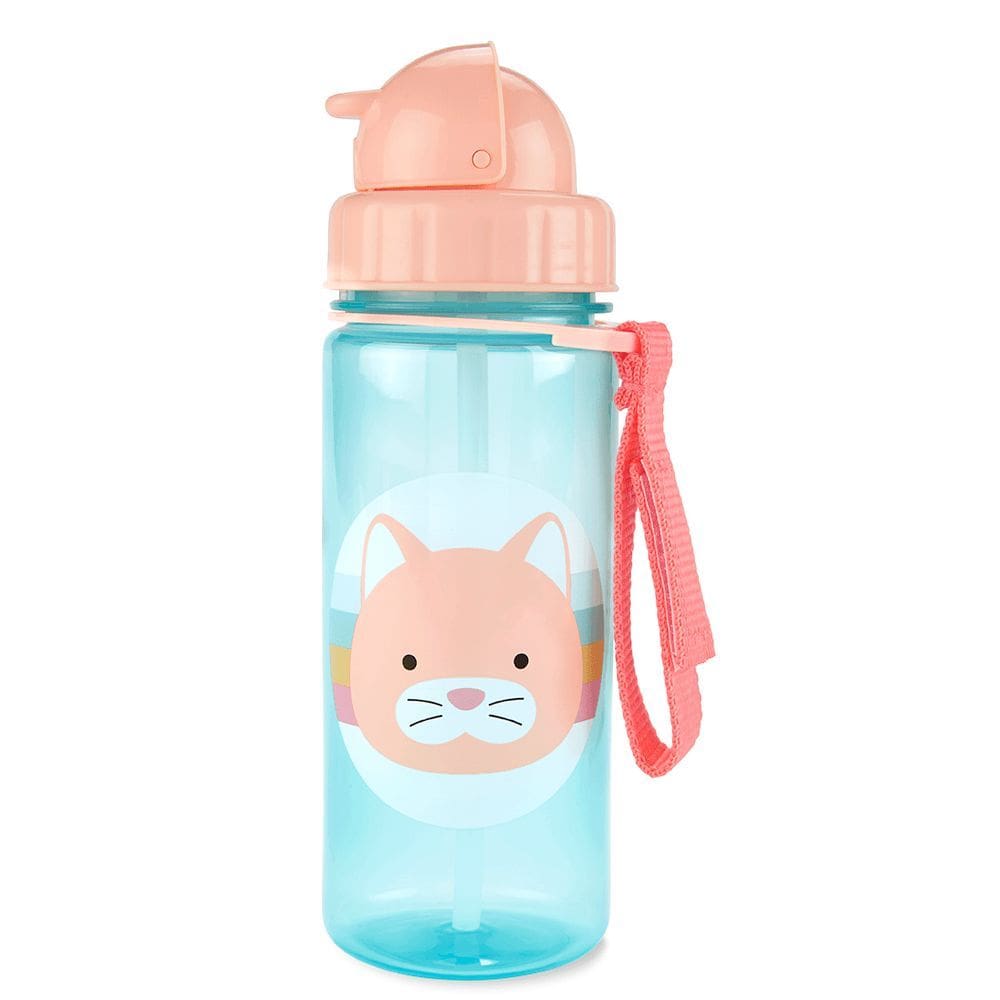 Garrafa Flip Zoo Gatinha 384ml - Skip Hop