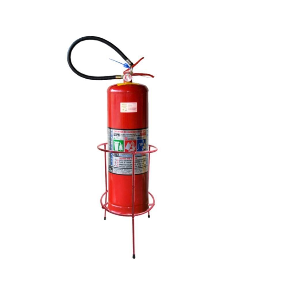 Suporte De Solo Para Extintor Aramado 16 Cm Diâmetro