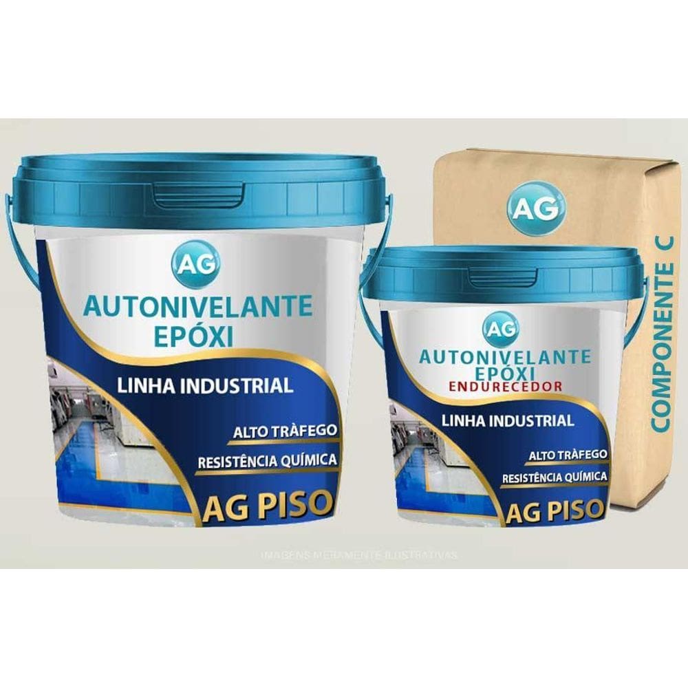 Autonivelante Industrial Branco Tráfego Ag - Ral9016 5Kg