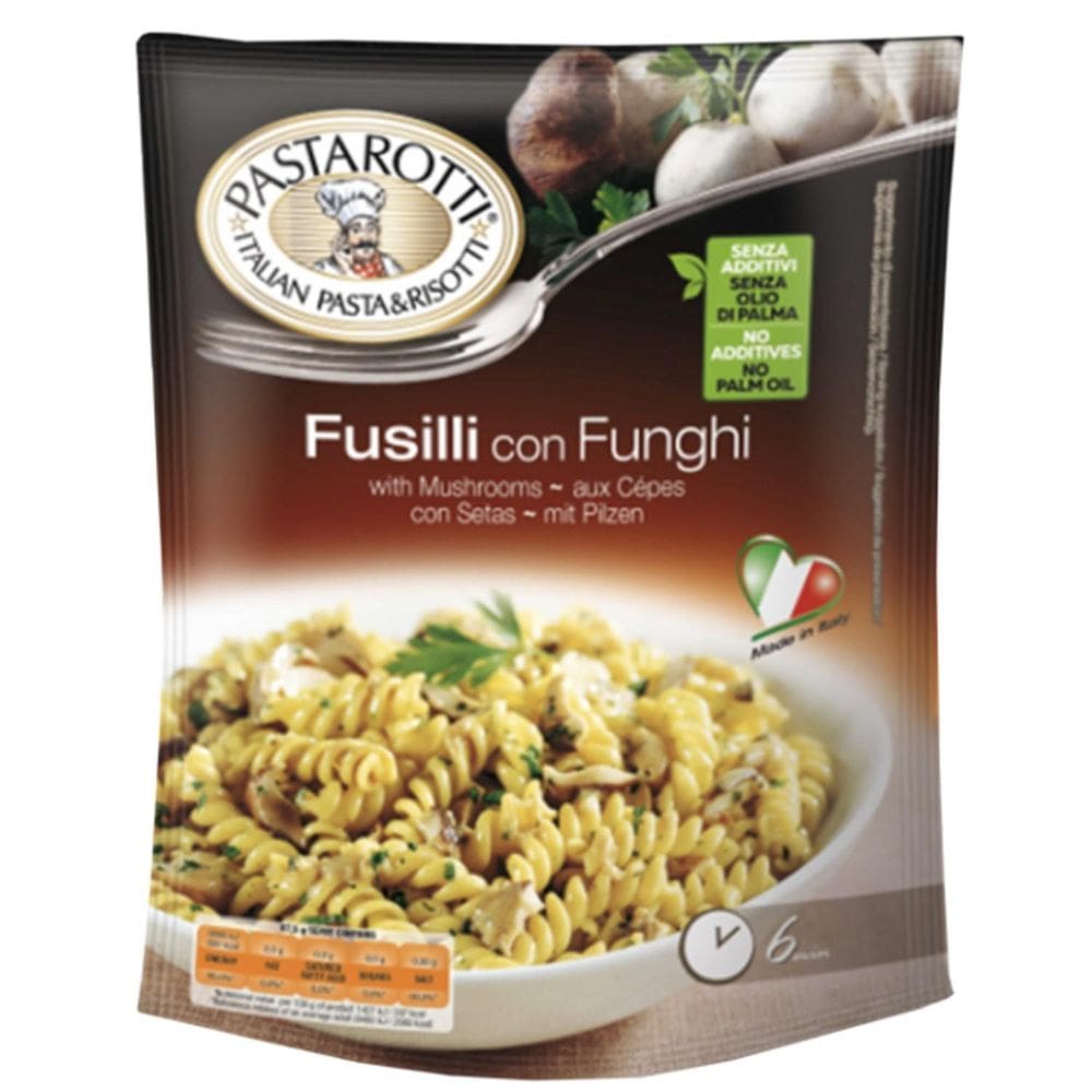 Macarrão Pastarotti Fusilli Com Funghi 175G