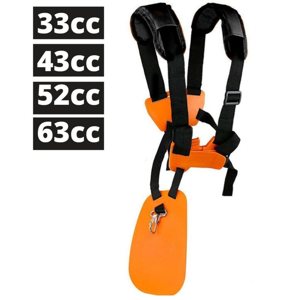 Cinto D Sustentação Duplo Roçadeira Para Toyama Stihl Vulcan
