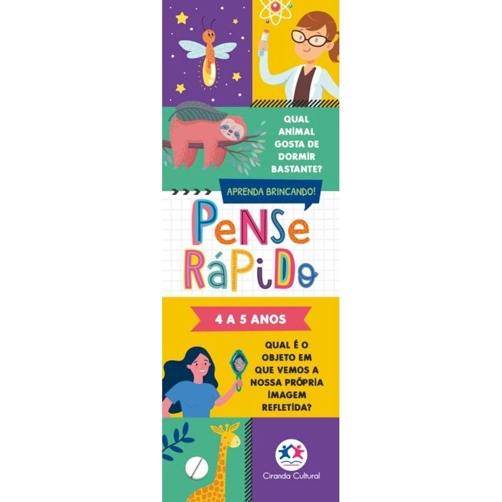 Pense rápido - 4 a 5 anos