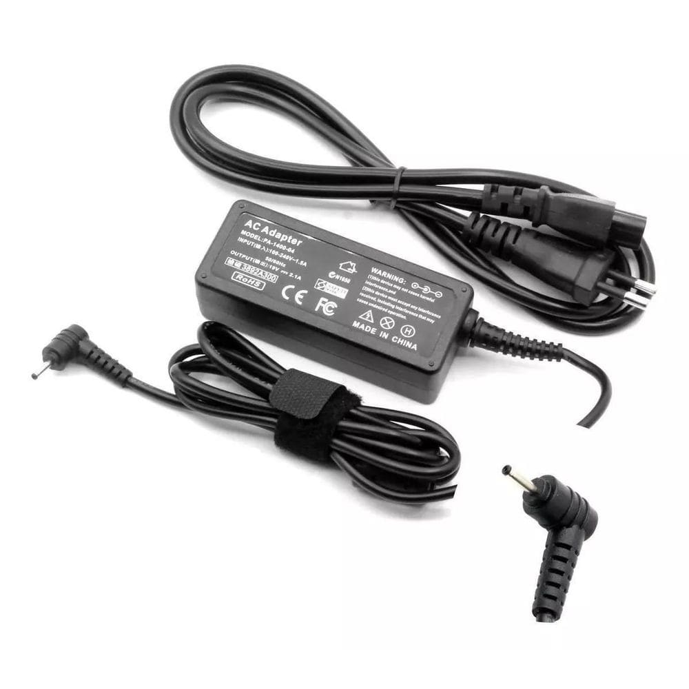 Carregador Netbook Asus Eee PC 1005HAB/HAG 19V 2.1A Preta