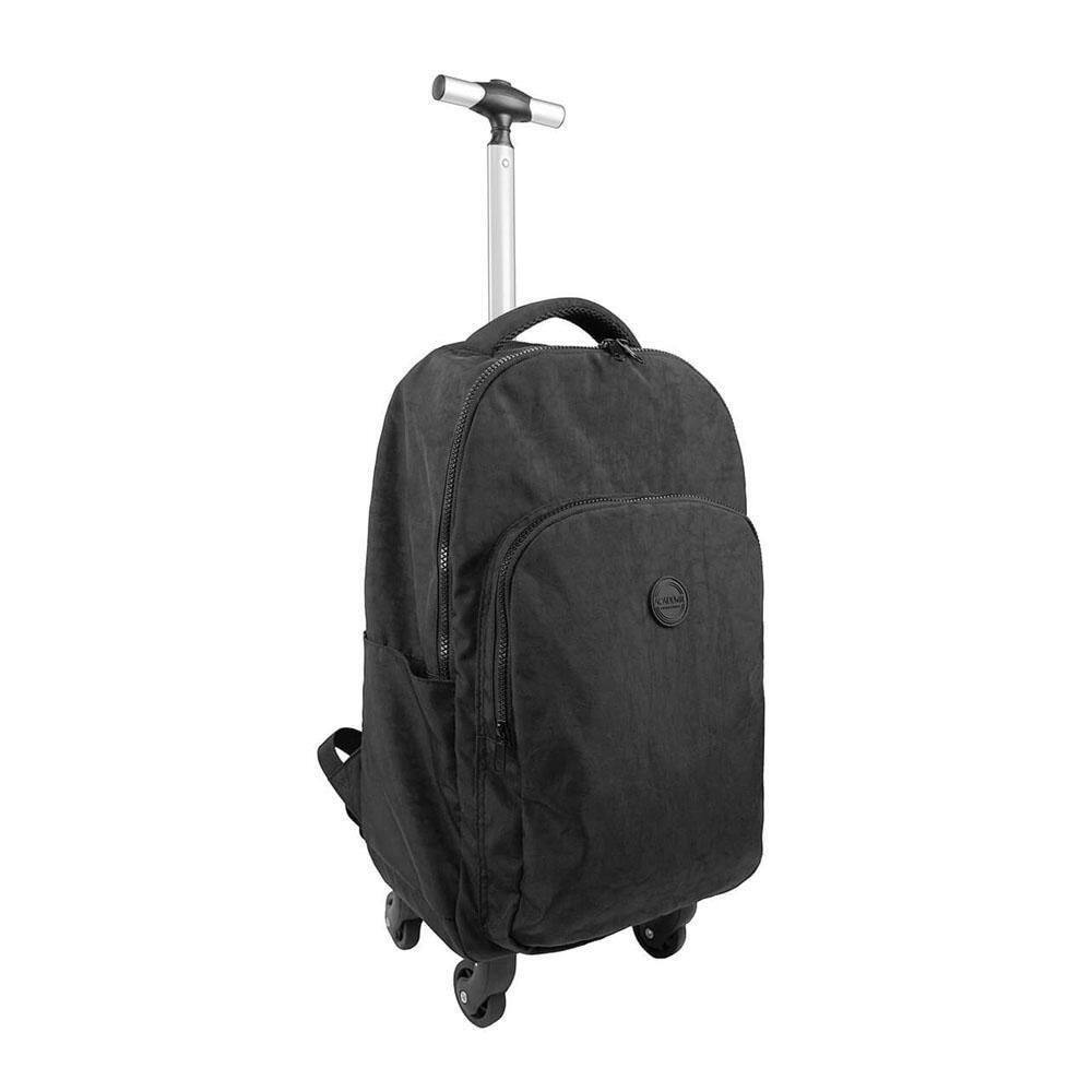 Mochila Rodinhas Académie Preto Tilibra