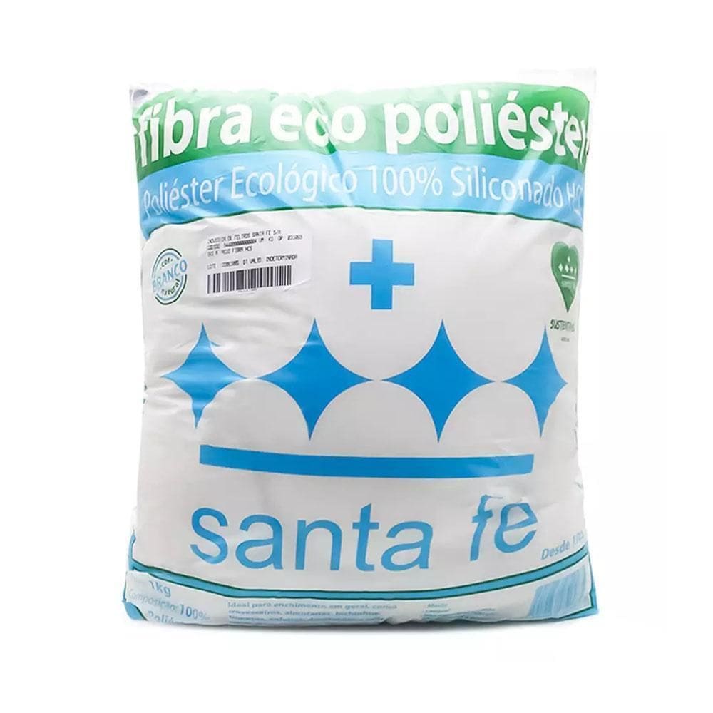 Fibra Siliconada Poliéster Ecológica Santa Fé - Pct Com 1Kl