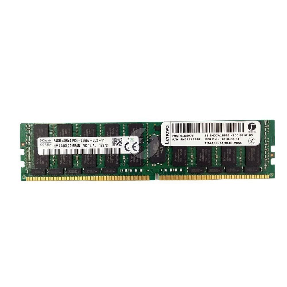 Memória Ddr4 Sk Hynix Hmaa8Gl7Amr4N-Vk 64Gb 2666 Ecc Lrdimm