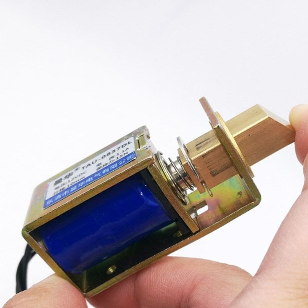 Fechadura Magnética Porta Armario Trava Eletroímã Dc 12v