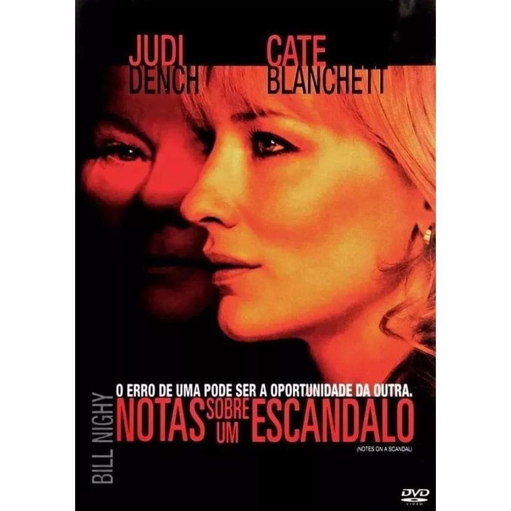 Dvd Notas Sobre Um Escândalo - Cate Blanchett