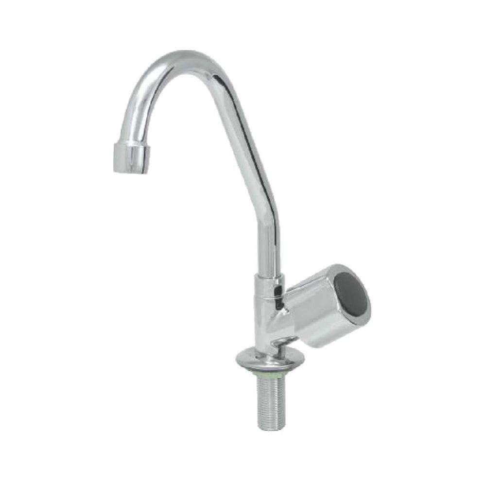 Torneira Cozinha Bica Móvel De Mesa Metal Cromada