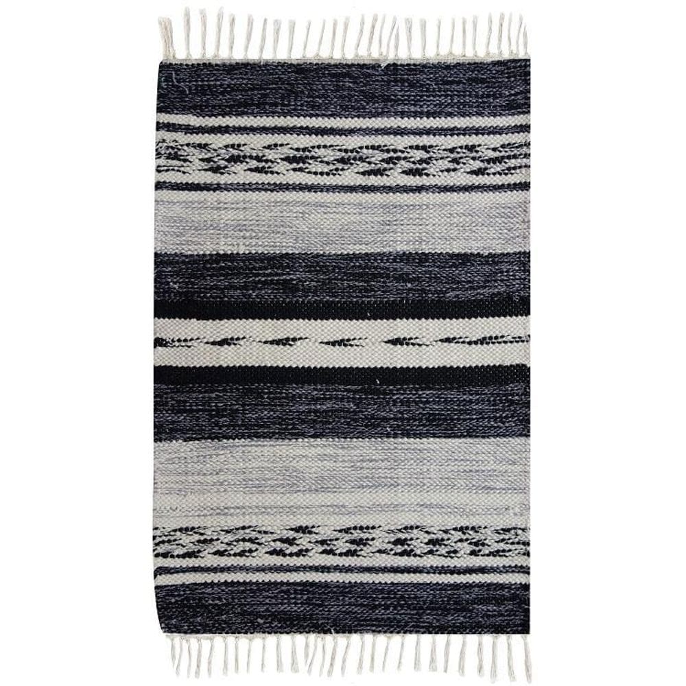 Tapete Kilim Raipur 50X70 Cinza Unico
