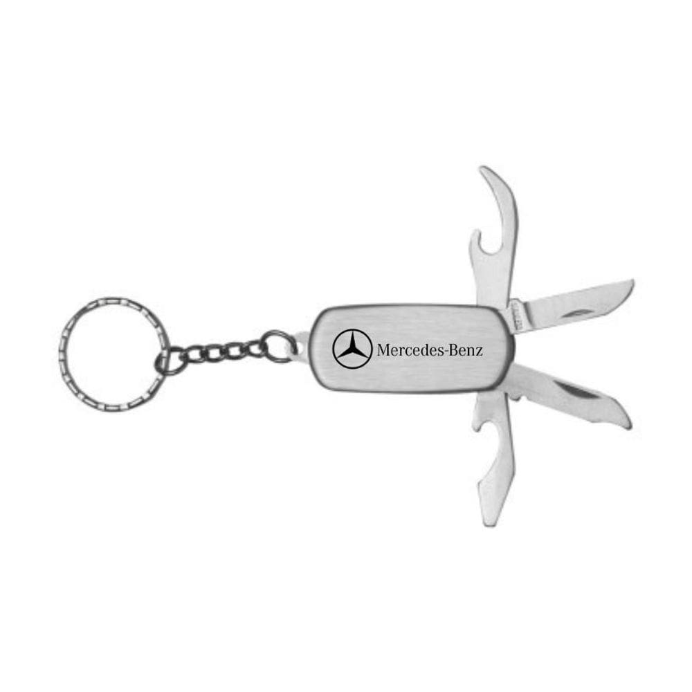 Chaveiro de Metal 4 Funções Mercedes GLE GLA GLB GLS