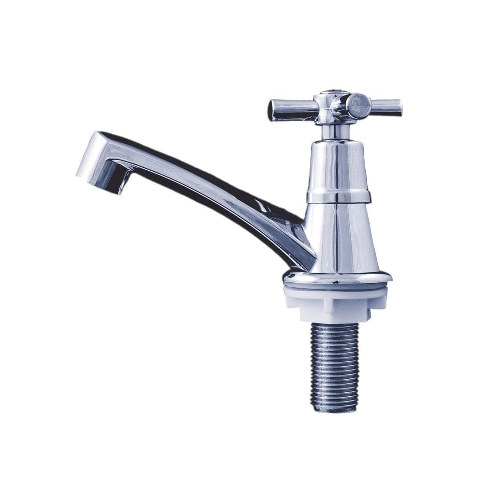 Torneira Lavatório Abs Registro Cruzeta Aém da Sua Elegância Cinza