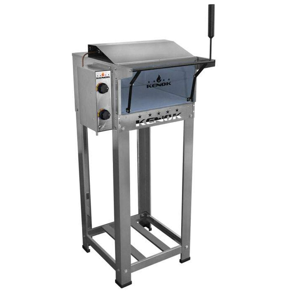 Forno com Cavalete Refratário Infra Vermelho em Inox 44L - Kenok