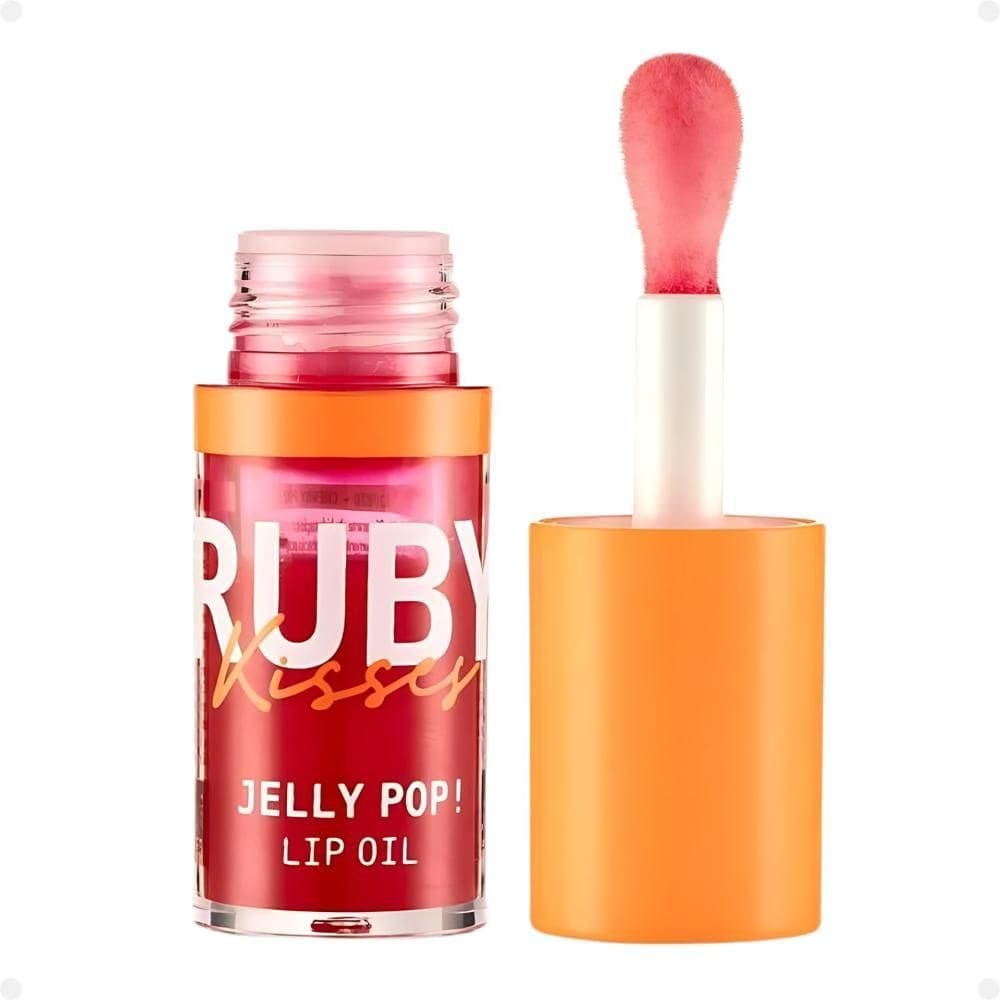 Lip Oil Ruby Kisses Jelly Pop 02 Cherry Pop Rjp02B