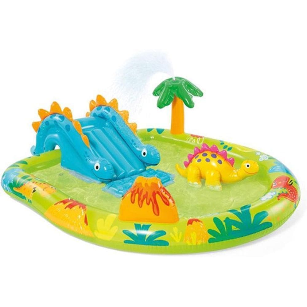 Piscina Inflável Infantil Dinossauro Intex - Colorido