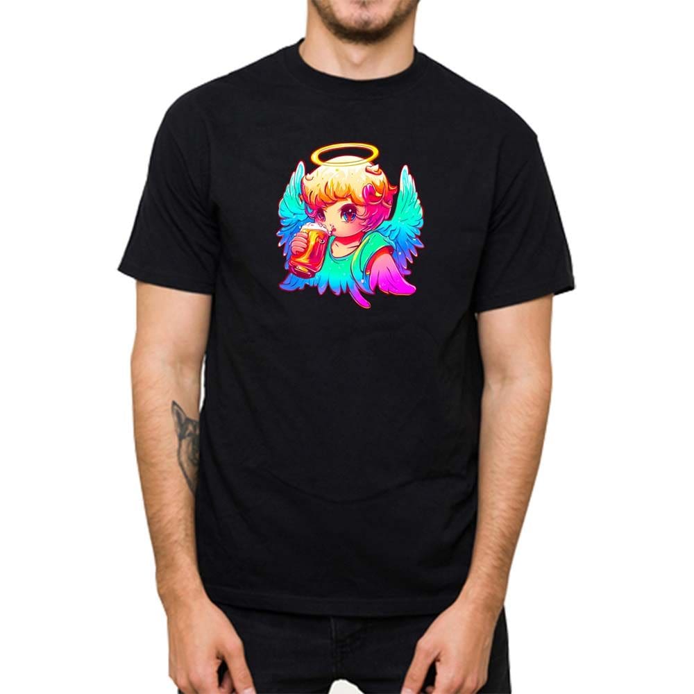 Camiseta Estampada Algodao Gola Careca Manga Curta Modelo Slim Confortavel Masculina Academia