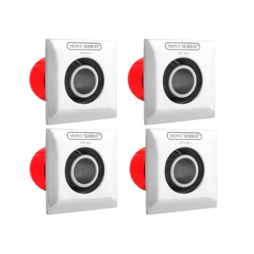 Retorno Inox Quadrado Mont Serrat 80mm 4 un.