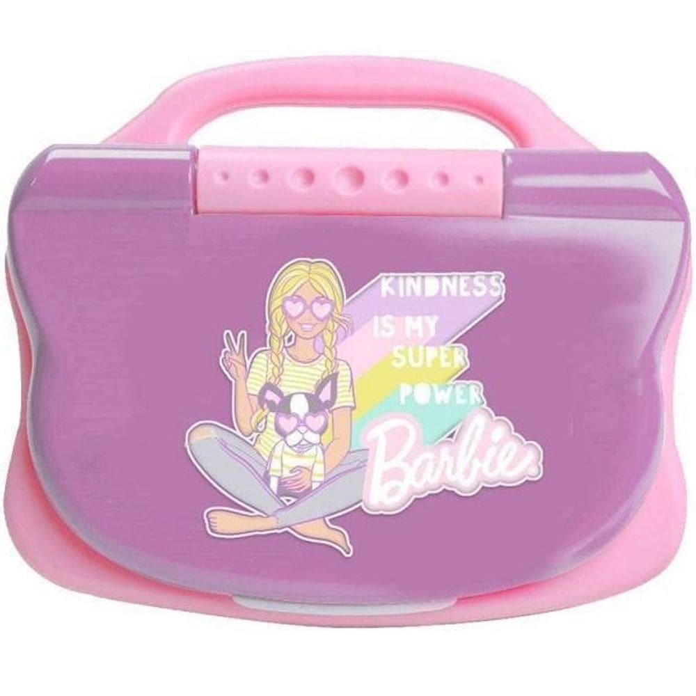 Laptop Infantil Charm Tech Barbie Bilingue Candide 1853 Homologação: 153032012961